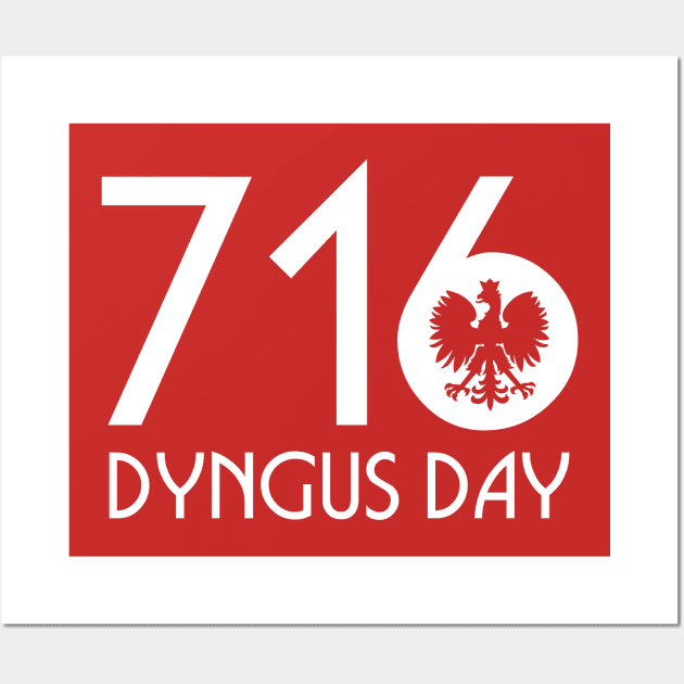 Dyngus Day Buffalo NY 716 Wall Art by PodDesignShop